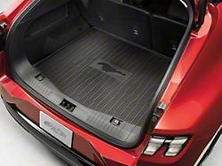 Ford Cargo Area Protector with Embossed Pony Logo; Black (21-25 Mustang Mach-E)