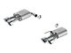 Ford Performance Extreme Active Axle-Back Exhaust with Chrome Tips and Dark Horse Rear Valance (2024 Mustang GT w/ Active Exhaust)