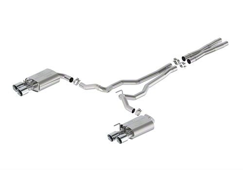 Ford Performance Mustang Extreme Cat-Back Exhaust with Chrome Tips M ...