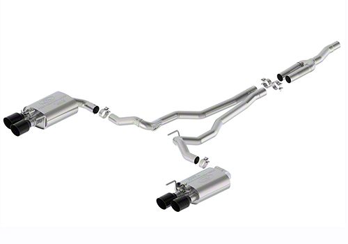 Ford Performance Mustang Sport Active Cat-Back Exhaust with Black ...