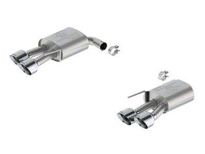 Ford Performance Sport Non-Active Axle-Back Exhaust with Chrome Tips and Dark Horse Rear Valance (2024 Mustang GT w/o Active Exhaust)