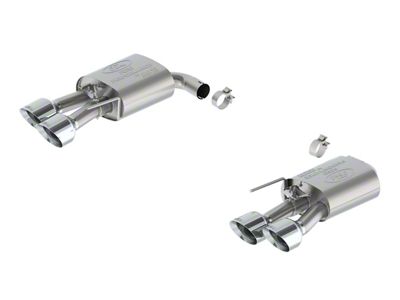 Ford Performance Sport Active Axle-Back Exhaust with Chrome Tips and Dark Horse Rear Valance (24-25 Mustang GT w/ Active Exhaust)