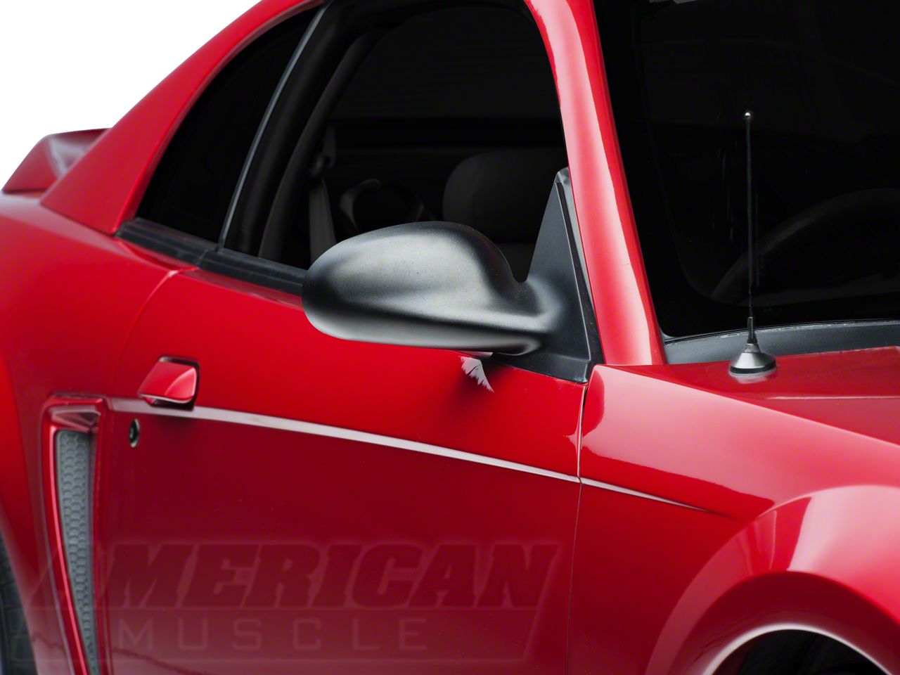 Ford Mustang Replacement Powered Mirror; Passenger Side XR3Z17682AA (99-04  Mustang) - Free Shipping