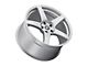 Forgestar CF5 Gloss Silver Wheel; 19x9; 35mm Offset (05-09 Mustang)