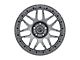 Forgestar F14 Beadlock Gloss Anthracite Wheel; Rear Only; 17x10; 50mm Offset (05-09 Mustang)