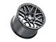 Forgestar F14 Beadlock Gloss Anthracite Wheel; Rear Only; 17x10; 50mm Offset (05-09 Mustang)