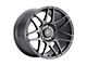 Forgestar F14 Drag Gloss Anthracite Wheel; Rear Only; 17x10; 50mm Offset (05-09 Mustang)