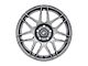 Forgestar F14 Drag Gloss Anthracite Wheel; Rear Only; 17x10; 50mm Offset (05-09 Mustang)