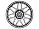 Forgestar F14 Drag Gloss Anthracite Wheel; Rear Only; 17x10; 50mm Offset (05-09 Mustang)