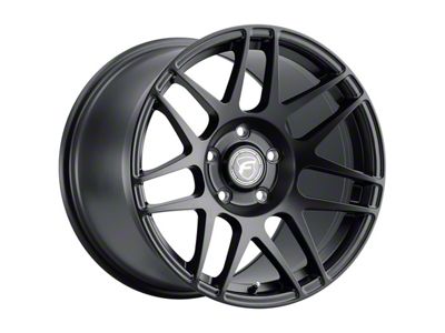 Forgestar F14 Drag Satin Black Wheel; Rear Only; 17x10; 50mm Offset (05-09 Mustang)