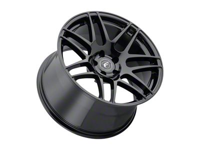 Forgestar F14 Gloss Black Wheel; 18x8.5; 35mm Offset (05-09 Mustang GT, V6)