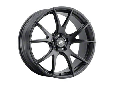 Forgestar CF5V Satin Black Wheel; 19x9; 35mm Offset (15-23 Mustang GT, EcoBoost, V6)