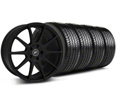 19x10 Forgestar CF10 Wheel & Pirelli All-Season P Zero Nero Tire Package (05-14 Mustang)