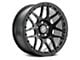 Forgestar F14 Beadlock Satin Black Wheel; Rear Only; 15x10 (11-23 RWD Charger, Excluding Widebody)