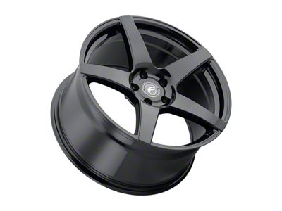 Forgestar CF5 Gloss Black Wheel; 20x9; 35mm Offset (24-25 Mustang)