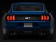 Form Lighting LED Tail Lights; Black Housing; Smoked Lens (15-23 Mustang)