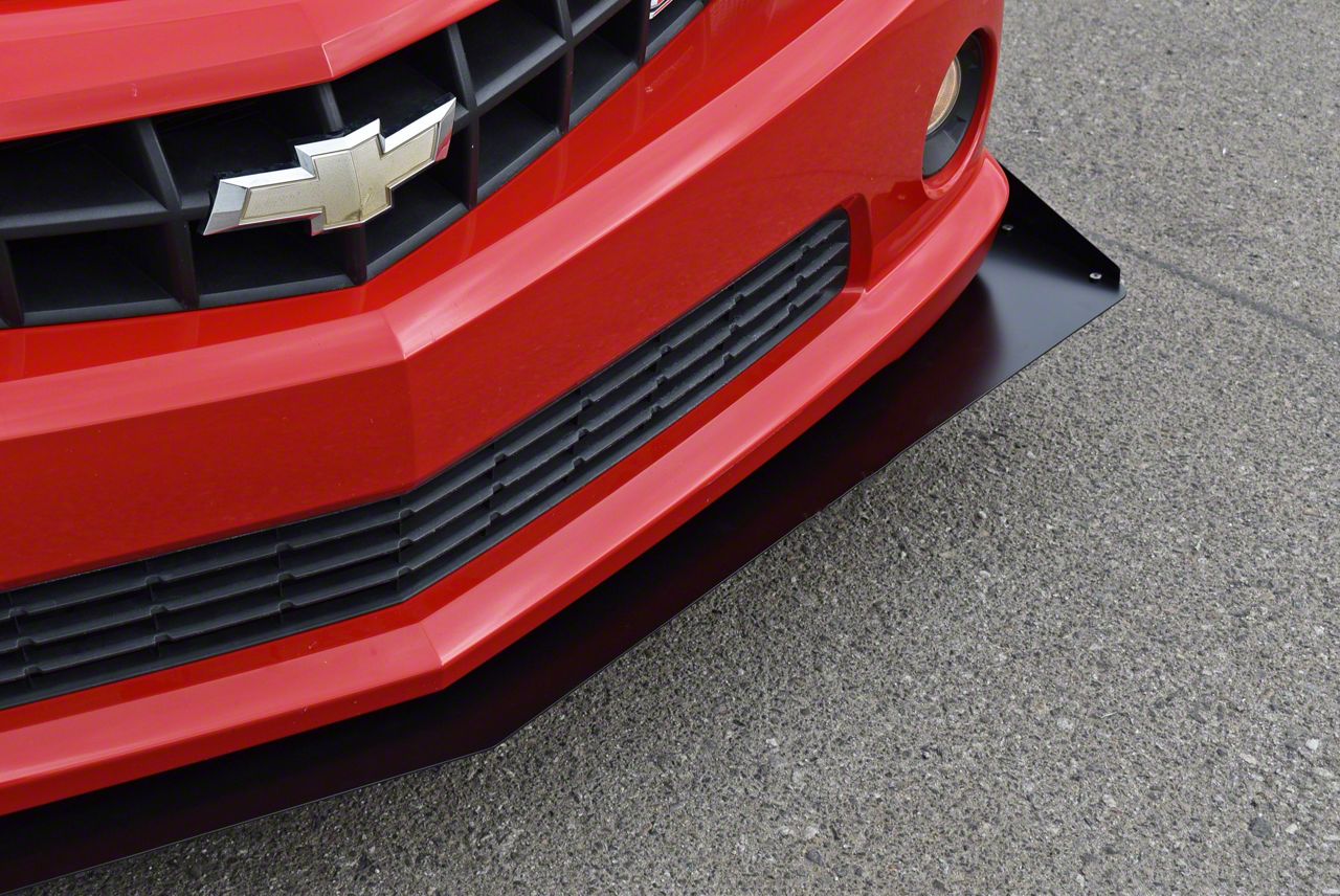 For Chevrolet Camaro Glossy Front Bumper Chin Lip Splitter Spoiler + Strut store Rods