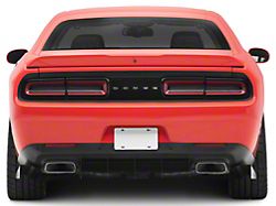 FS Performance Engineering Rear Diffuser Center and Outer Fins; Semi-Gloss Black (15-23 Challenger, Excluding Widebody)