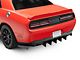 FS Performance Engineering Rear Diffuser Center and Outer Fins; Semi-Gloss Black (15-23 Challenger, Excluding Widebody)