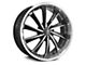 G-Line Alloys G0016 Gloss Black Machined Wheel; 22x9.5 (06-10 RWD Charger)