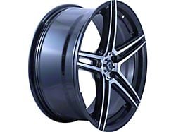 G-Line Alloys G5086 Gloss Black Machined Wheel; 20x9; 20mm Offset (06-10 RWD Charger)