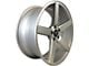 G-Line Alloys G5178 Silver Machined Wheel; 20x8.5 (06-10 RWD Charger)