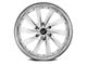 G-Line Alloys G0016 White Machined Wheel; 22x9.5 (11-23 RWD Charger, Excluding Widebody)