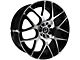 G-Line Alloys G0056 Gloss Black Machined Wheel; 18x8 (21-24 Mustang Mach-E, Excluding GT)