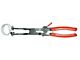 Gedore Tools Hose Clip Plier with Ratchet Locking Mechanism; 110-Degree Angle