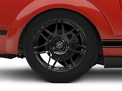 Forgestar F14 Monoblock Piano Black Wheel; Rear Only; 18x10; 42mm Offset (05-09 Mustang)