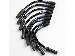 Granatelli Motor Sports High Performance Ignition Wires; High Temp Black (16-24 Camaro LT1, SS)