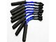 Granatelli Motor Sports High Performance Spark Plug Wires; High Temp Blue and Black (10-15 V8 Camaro)