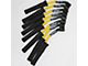 Granatelli Motor Sports High Performance Spark Plug Wires; High Temp Yellow and Black (10-15 V8 Camaro)