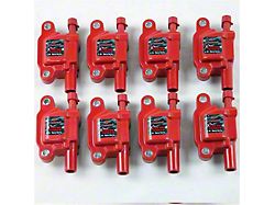 Granatelli Motor Sports Xtreme Power LS Series Coil Packs; Red (16-24 V8 Camaro)