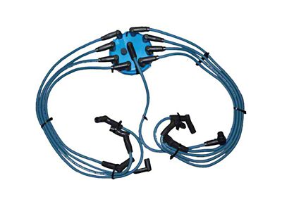 Granatelli Motor Sports Performance Tune-Up Kit; Blue Wire (87-93 5.0L Mustang)