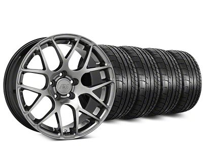 20x8.5 AMR Wheel & Mickey Thompson Street Comp Tire Package (15-23 Mustang GT, EcoBoost, V6)