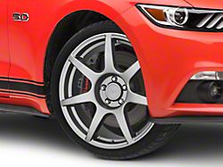 GT350R Style Charcoal Wheel; 19x8.5; 30mm Offset (15-23 Mustang GT, EcoBoost, V6)