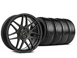 19x9 Forgestar F14 Wheel & Pirelli All-Season P Zero Nero Tire Package (15-23 Mustang GT, EcoBoost, V6)