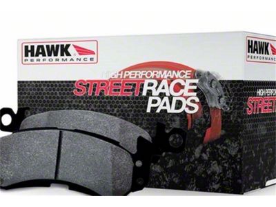 Hawk Performance Street/Race Brake Pads; 12-Piece; Front Pair (06-08 Corvette C6 Z06)