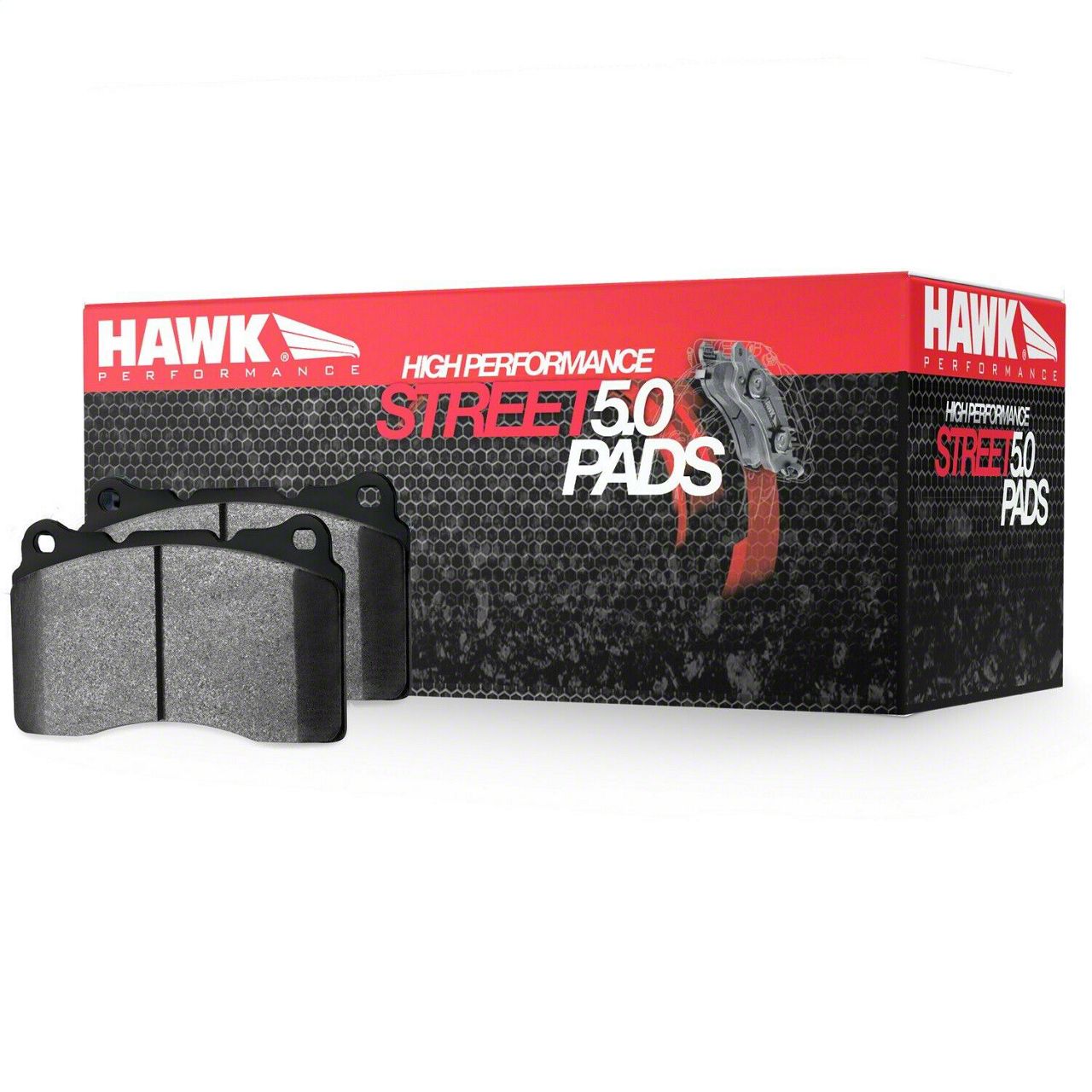 Hawk Performance Mustang HPS Brake Pads Front Pair HB B Mustang GT Free