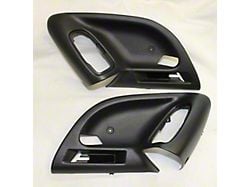 Door Panel Handle Trim; Black; Passenger Side (00-02 Camaro)