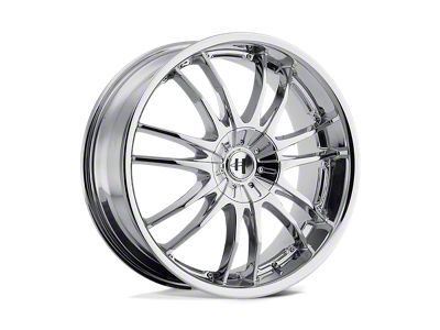 HELO HE845 Chrome Wheel; 17x7.5; 42mm Offset (06-10 Charger, Excluding SRT8)