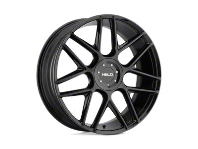 HELO HE912 Gloss Black Wheel; 17x7.5; 18mm Offset (06-10 Charger, Excluding SRT8)