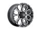 HELO HE879 Gloss Black Machined Wheel; 16x8 (94-98 Mustang)