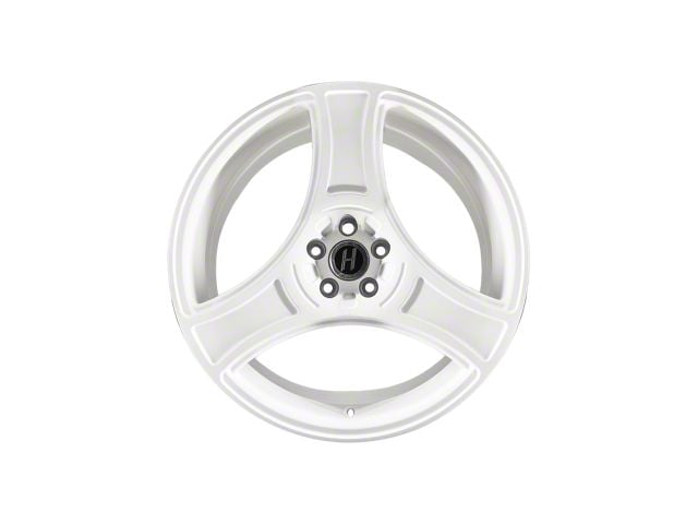 Heritage Wheel BUSHIDO MonoC White Wheel; 18x9.5 (05-09 Mustang GT, V6)