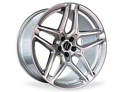 Heritage Wheel EBISU MonoC Silver Wheel; 19x8.5 (05-09 Mustang)