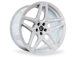 Heritage Wheel EBISU MonoC White Wheel; 20x9 (05-09 Mustang)