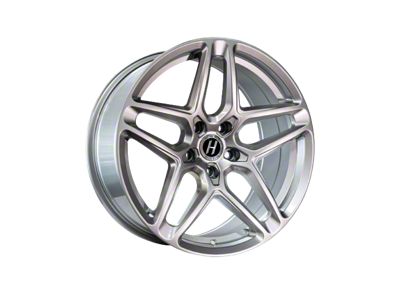 Heritage Wheel EBISU MonoC Silver Wheel; 18x9.5; 38mm Offset (07-10 AWD Charger)