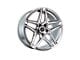 Heritage Wheel EBISU MonoC Silver Wheel; 18x9.5 (07-10 AWD Charger)