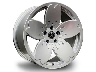 Heritage Wheel SAKURA Silver Wheel; 18x9.5; 38mm Offset (10-15 Camaro LS, LT)